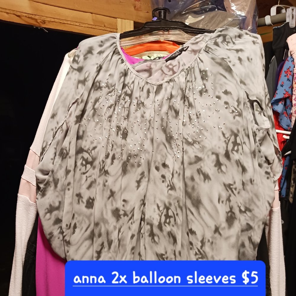 Ana 2x ballom sleeves